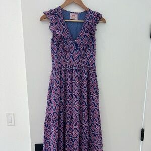 Purple Maxi Banjanan Dress